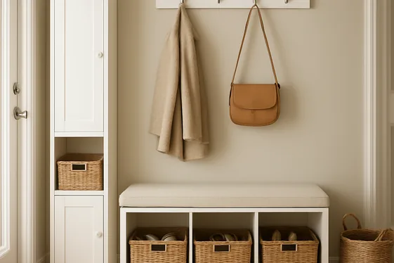 Declutter with Multi-Purpose Storage Solutions illustration
