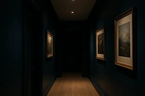 Add Drama with Dark Painted Walls illustration