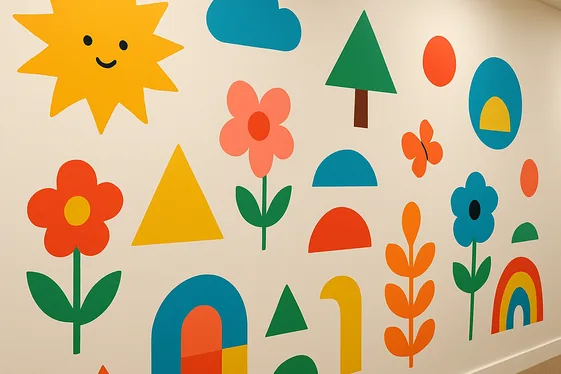 Make It Fun with Playful Wall Decals illustration