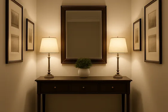 Balance the Space with Symmetrical Decor illustration