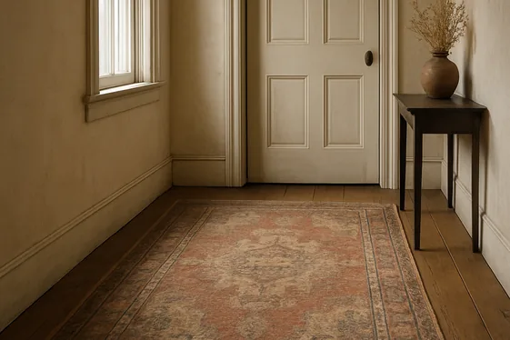 Add Personality with Vintage Rugs illustration